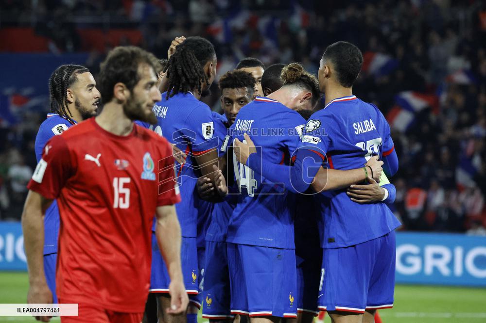 World Cup 2026 qualifying match - France vs Azerbaidjan - Parc des Princes