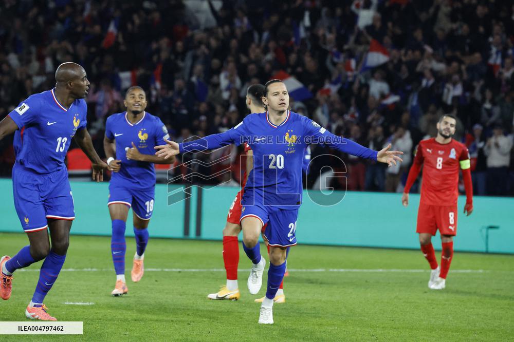 World Cup 2026 qualifying match - France vs Azerbaidjan - Parc des Princes