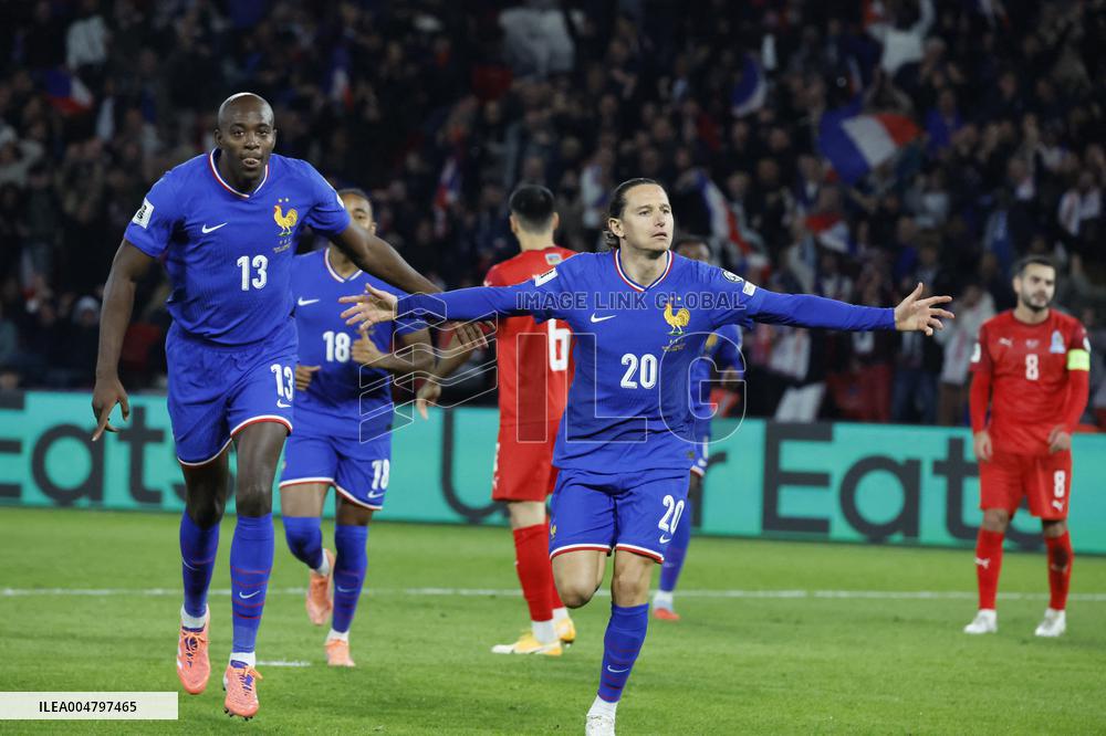 World Cup 2026 qualifying match - France vs Azerbaidjan - Parc des Princes