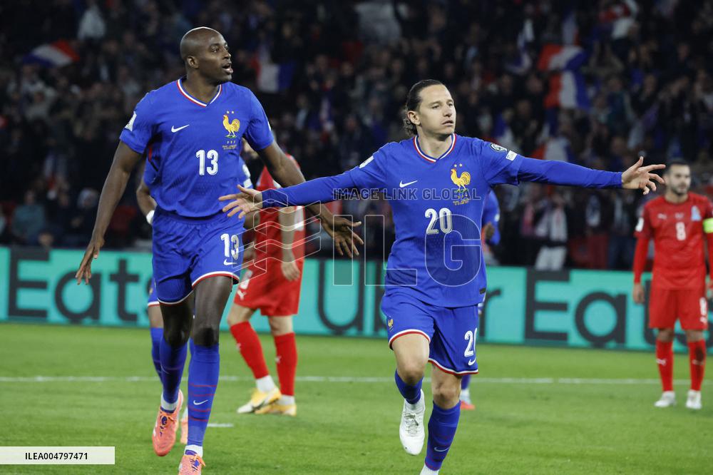 World Cup 2026 qualifying match - France vs Azerbaidjan - Parc des Princes