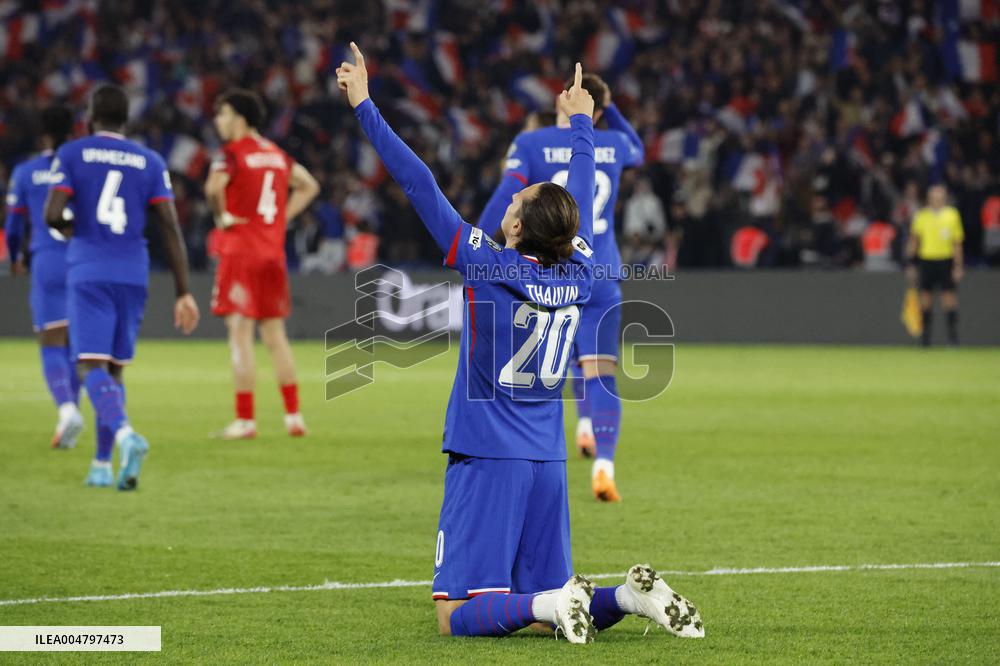 World Cup 2026 qualifying match - France vs Azerbaidjan - Parc des Princes