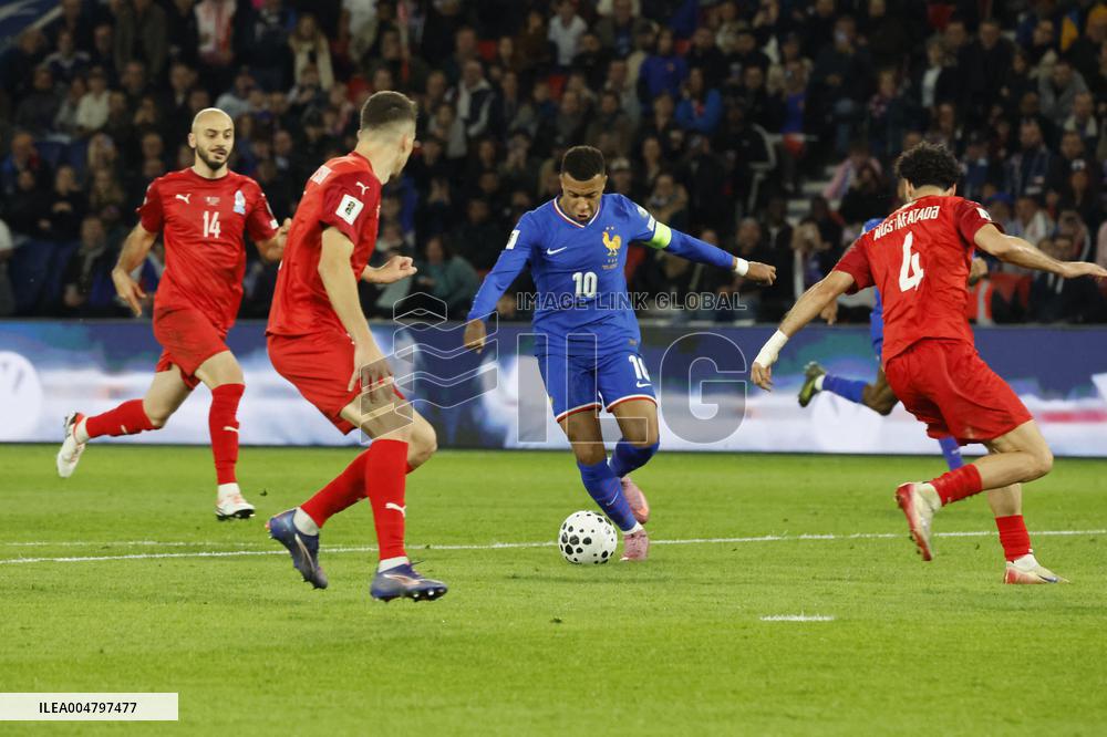 World Cup 2026 qualifying match - France vs Azerbaidjan - Parc des Princes