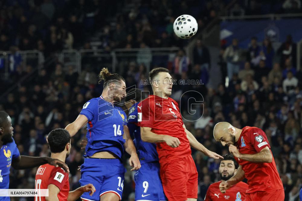 World Cup 2026 qualifying match - France vs Azerbaidjan - Parc des Princes