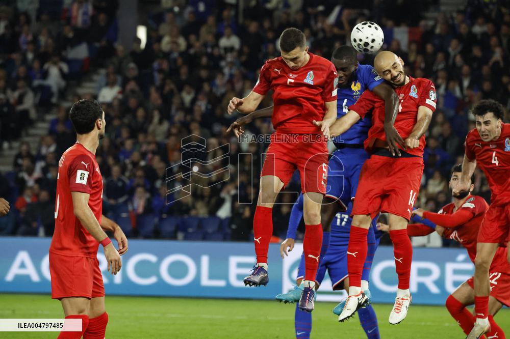 World Cup 2026 qualifying match - France vs Azerbaidjan - Parc des Princes