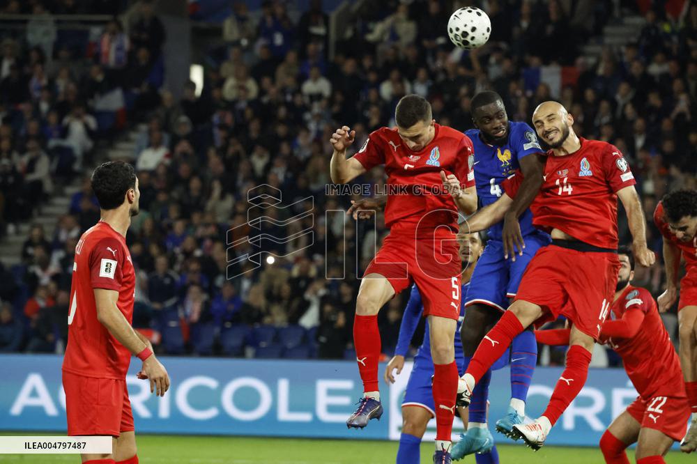 World Cup 2026 qualifying match - France vs Azerbaidjan - Parc des Princes