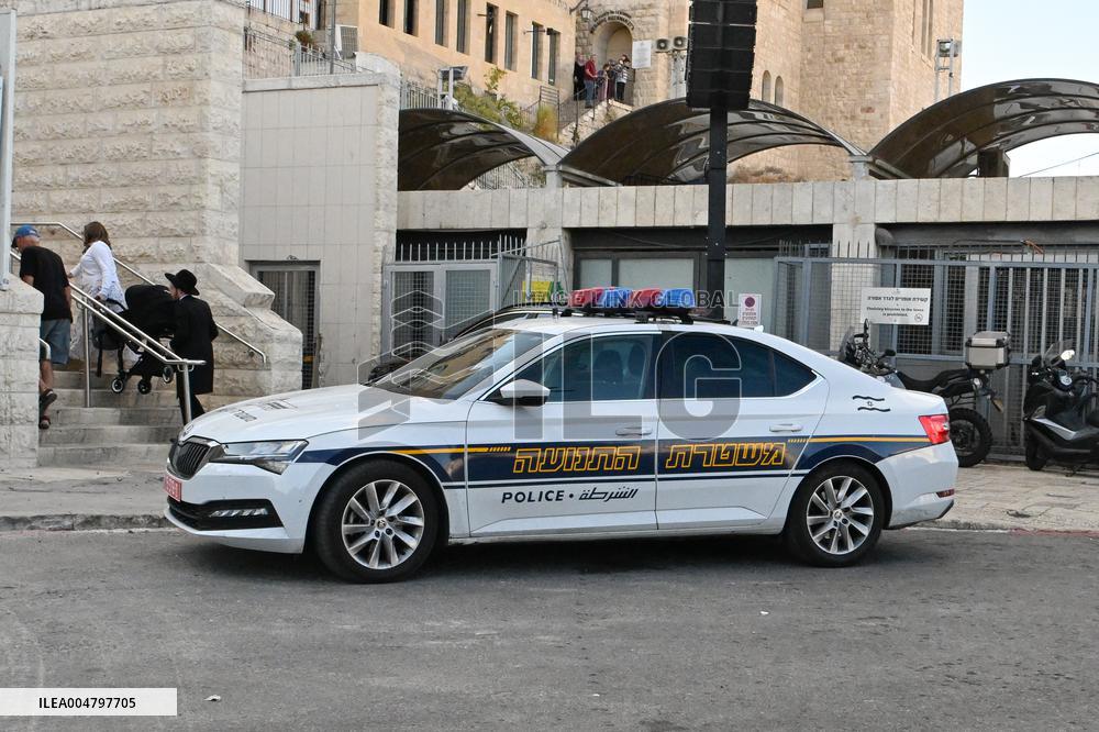 The Western Wall in Jerusalem Old City - Israel