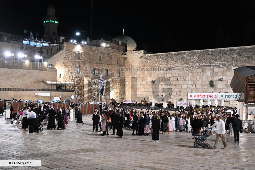 The Western Wall in Jerusalem Old City - Israel