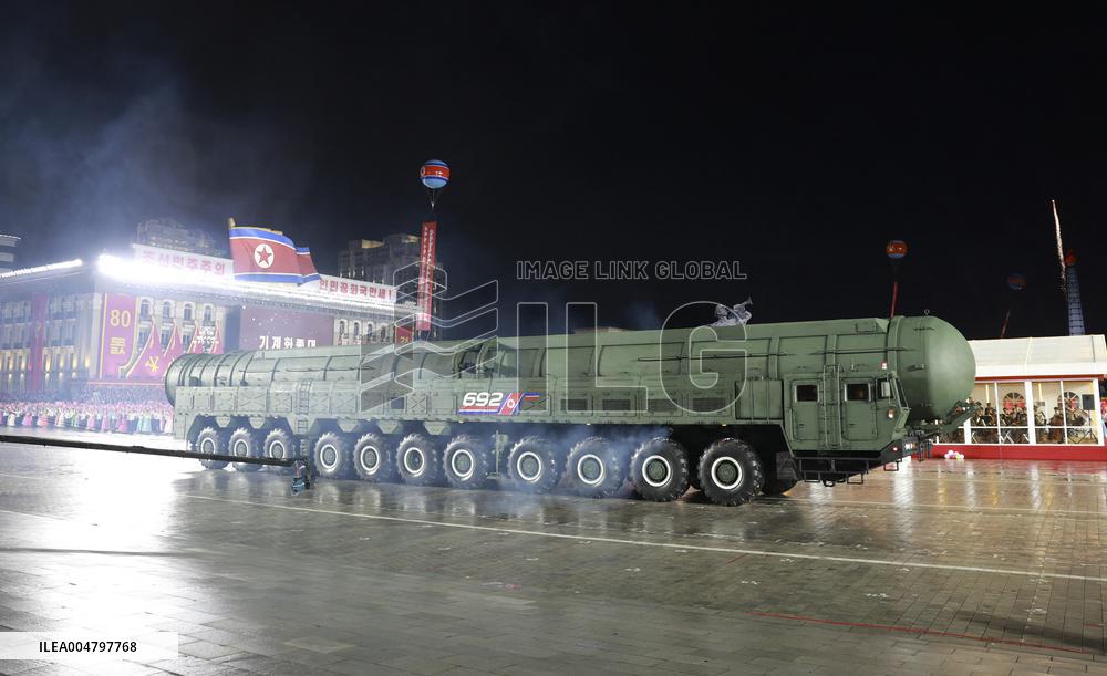 80th Founding Anniversary Of The Workers' Party - North Korea