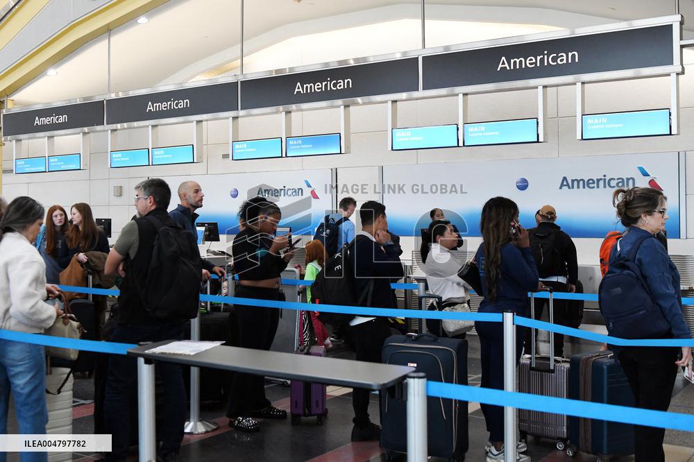 Federal Government Shutdown Has Led To Flight Delays - USA