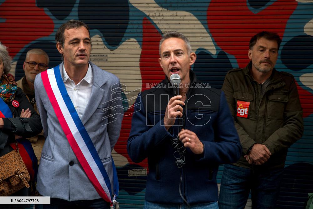 Call for Strike Against Shein Partnership At BHV Store - Paris