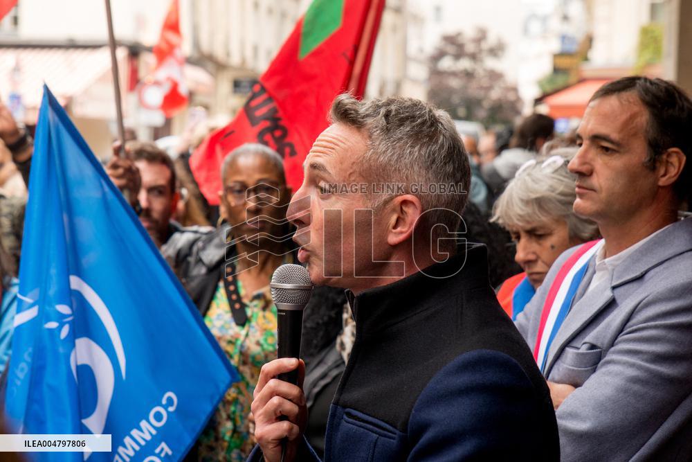 Call for Strike Against Shein Partnership At BHV Store - Paris