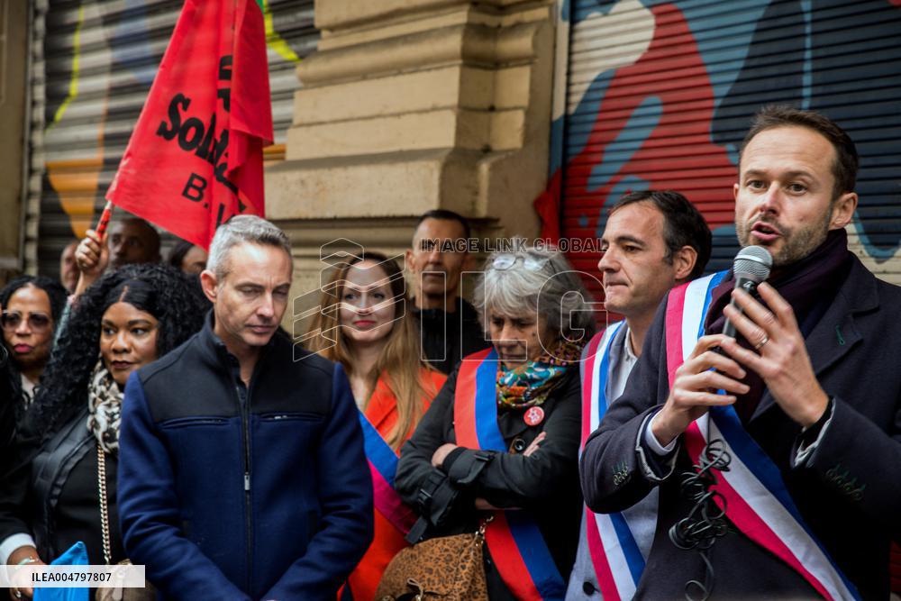 Call for Strike Against Shein Partnership At BHV Store - Paris