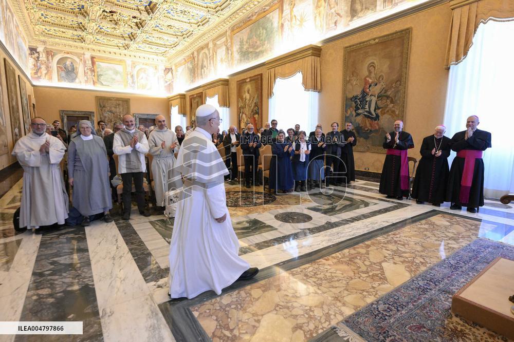 Pope Leo XIV Receives Italian Hermits - Vatican