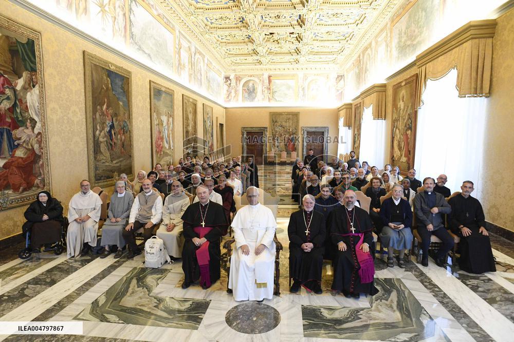 Pope Leo XIV Receives Italian Hermits - Vatican