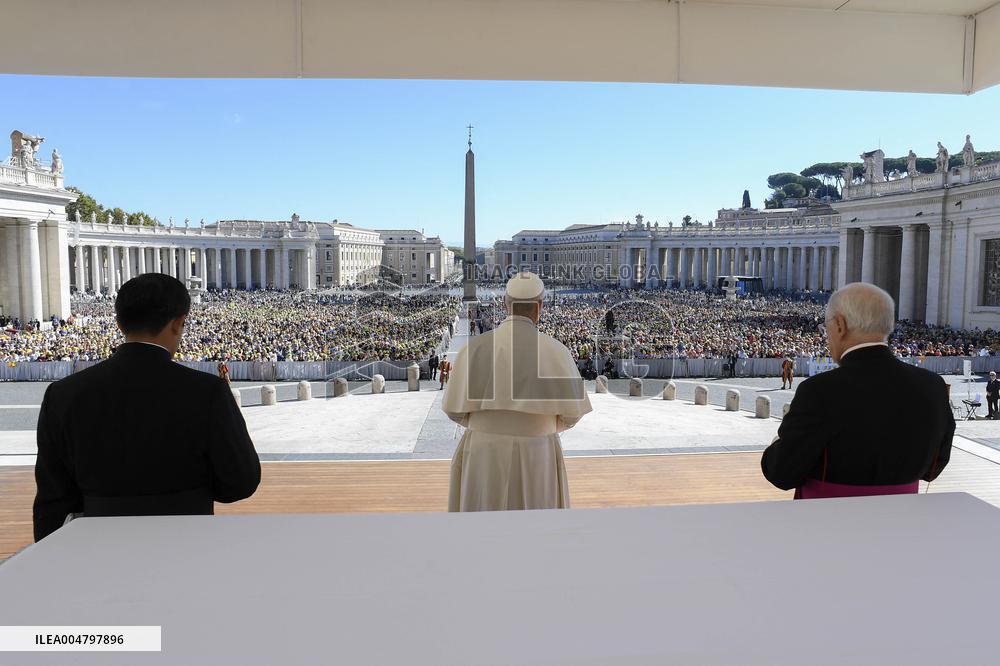 Pope Leo XIV At The Audience To The Pilgrims From The Tuscany Region - Vatican