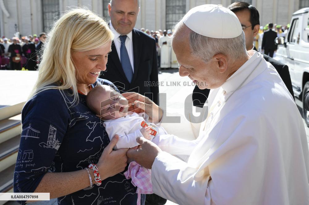 Pope Leo XIV At The Audience To The Pilgrims From The Tuscany Region - Vatican
