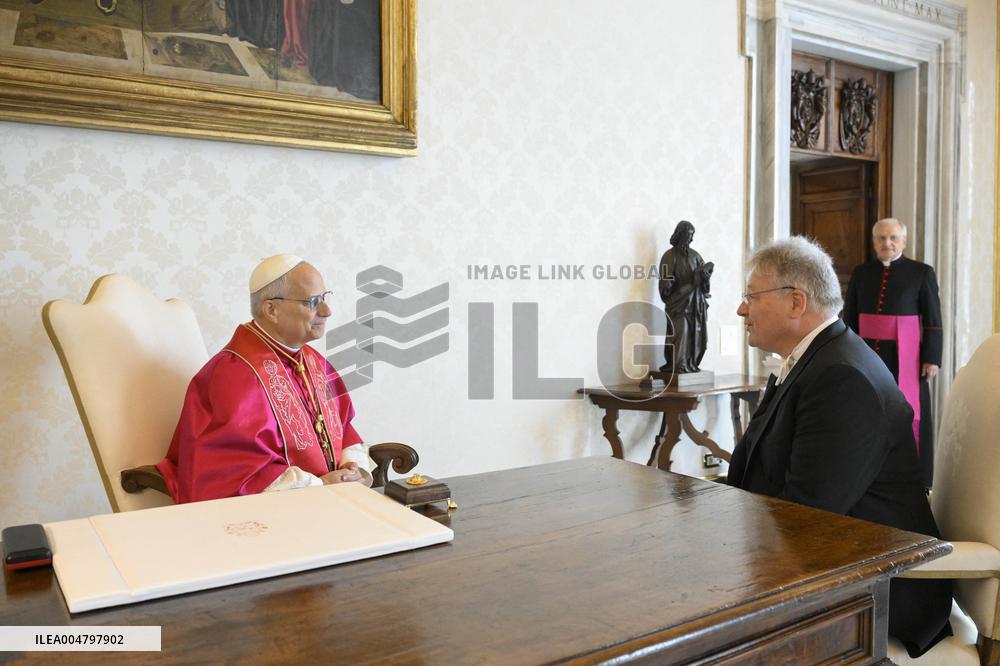 Pope Leo XIV receives the Letters of Credence - Vatican