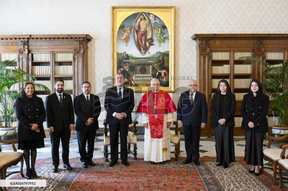 Pope Leo XIV receives the Letters of Credence - Vatican