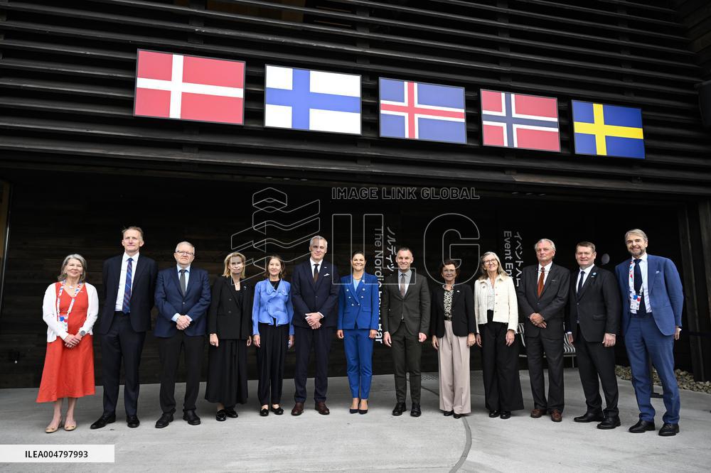 CROWN PRINCESS IN OSAKA