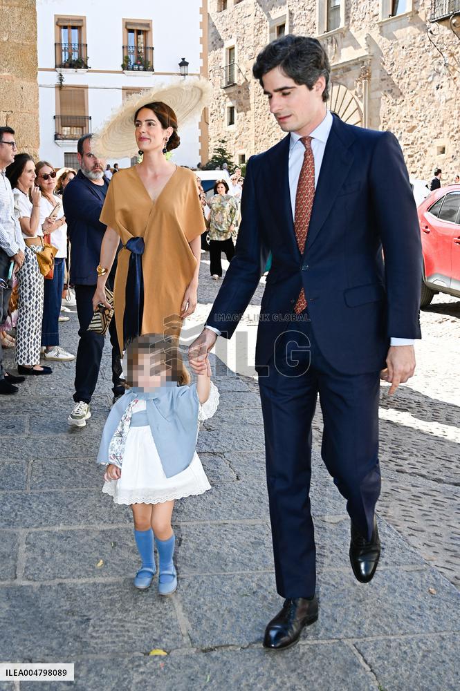 Fernando Palazuelo And Micaela Belmot Tie The Knot - Caceres