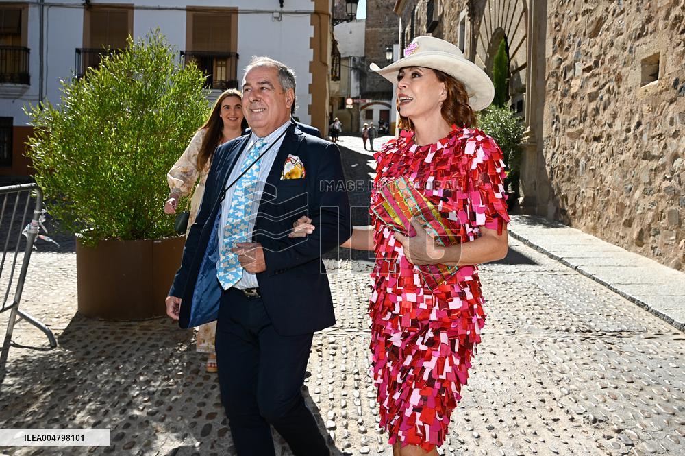 Fernando Palazuelo And Micaela Belmot Tie The Knot - Caceres