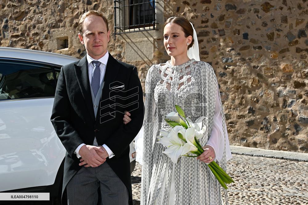 Fernando Palazuelo And Micaela Belmot Tie The Knot - Caceres