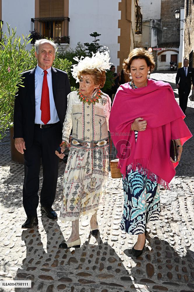 Fernando Palazuelo And Micaela Belmot Tie The Knot - Caceres