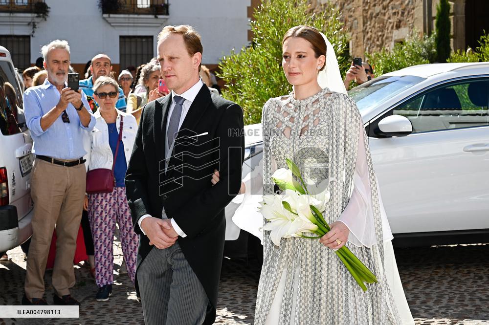 Fernando Palazuelo And Micaela Belmot Tie The Knot - Caceres