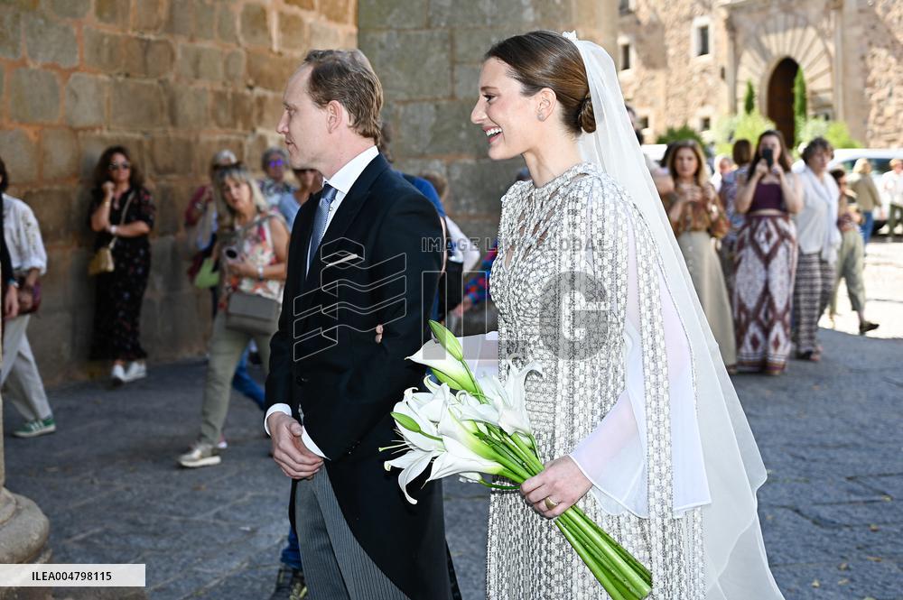 Fernando Palazuelo And Micaela Belmot Tie The Knot - Caceres