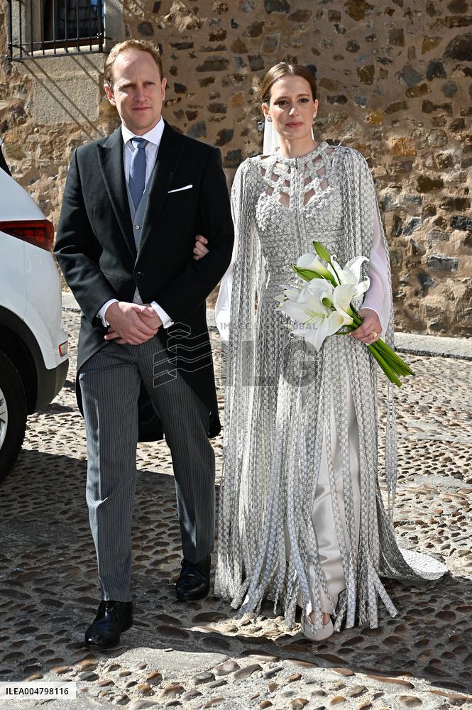 Fernando Palazuelo And Micaela Belmot Tie The Knot - Caceres
