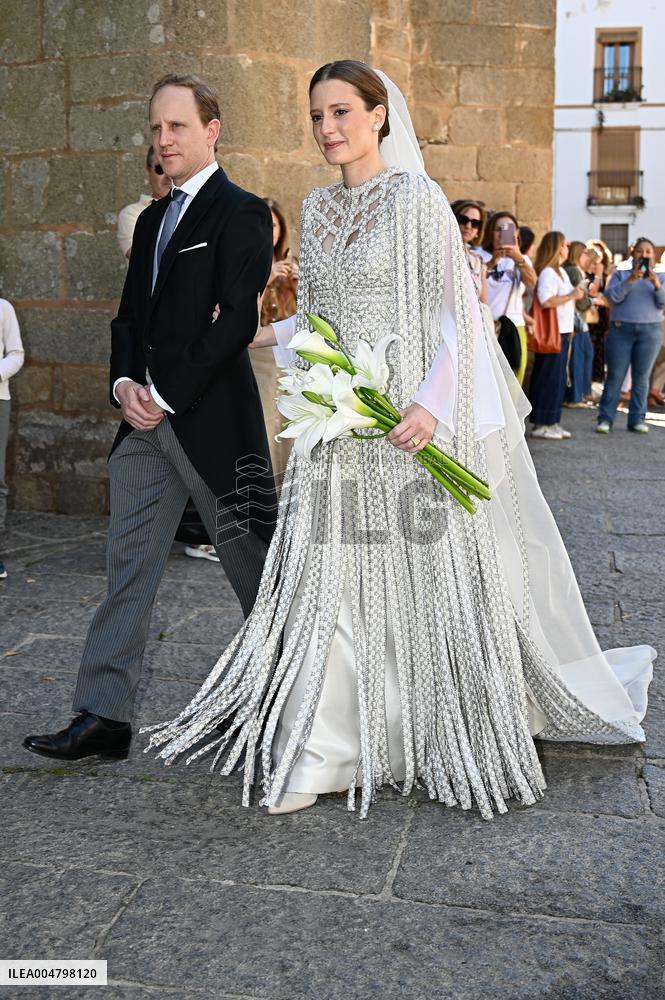 Fernando Palazuelo And Micaela Belmot Tie The Knot - Caceres