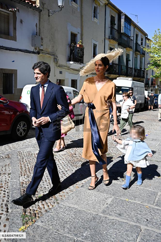 Fernando Palazuelo And Micaela Belmot Tie The Knot - Caceres