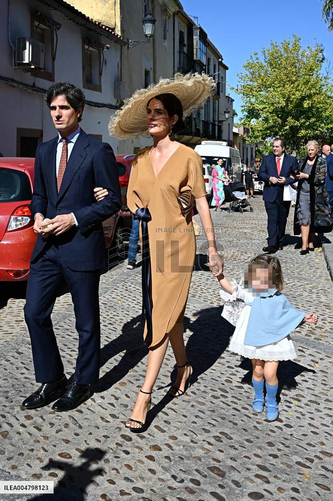Fernando Palazuelo And Micaela Belmot Tie The Knot - Caceres