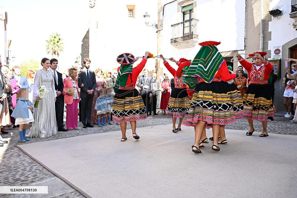 Fernando Palazuelo And Micaela Belmot Tie The Knot - Caceres