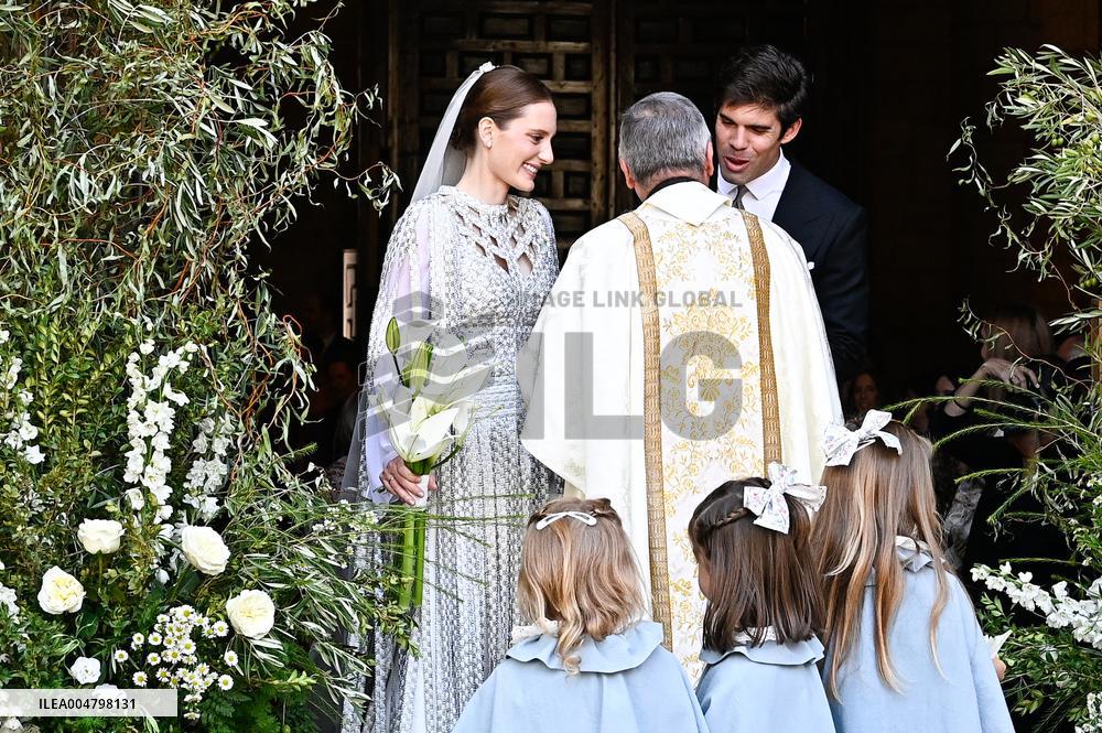 Fernando Palazuelo And Micaela Belmot Tie The Knot - Caceres