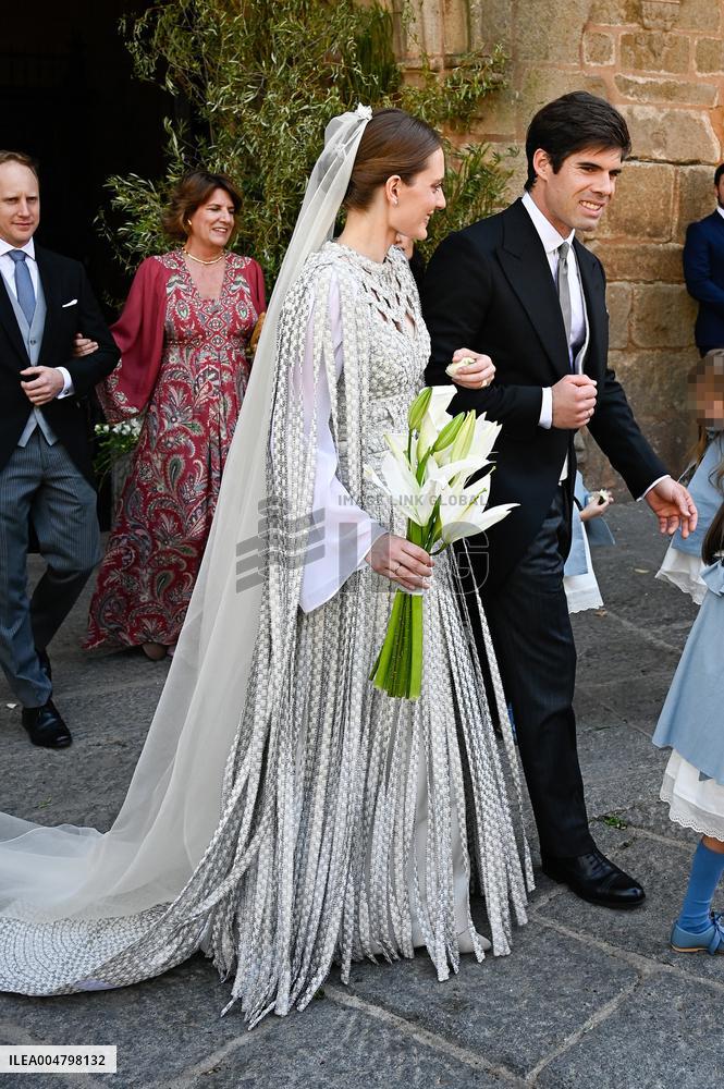 Fernando Palazuelo And Micaela Belmot Tie The Knot - Caceres
