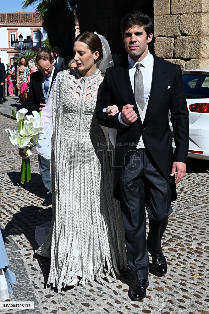 Fernando Palazuelo And Micaela Belmot Tie The Knot - Caceres