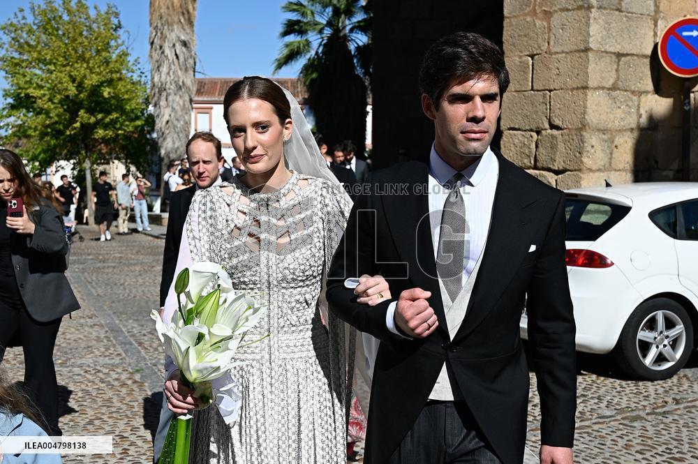 Fernando Palazuelo And Micaela Belmot Tie The Knot - Caceres