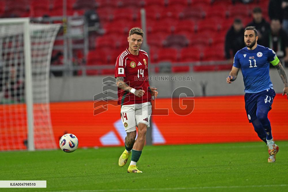 CALCIO - FIFA Mondiali - Qualifiers - Hungary vs Armenia
