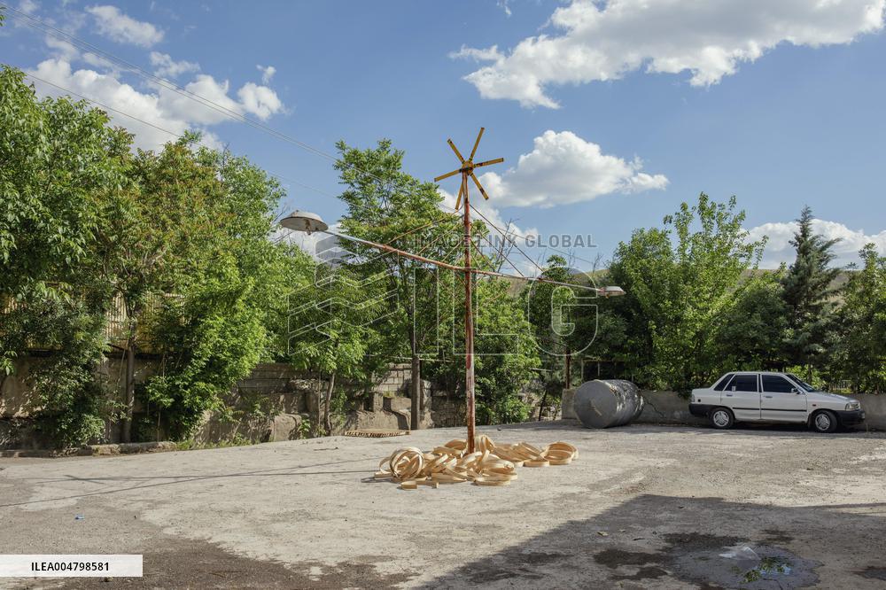 Traditional Daf Drums of Sanandaj- Iran