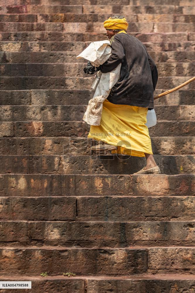 Daily Life in Varanasi - India