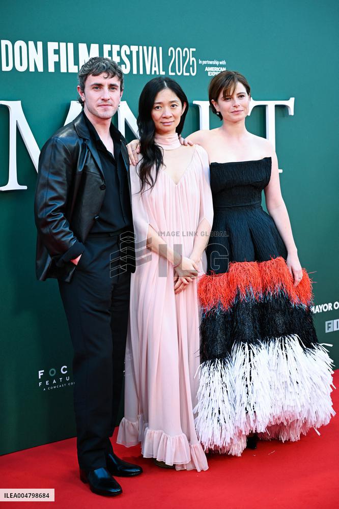 London BFI Hamnet Premiere