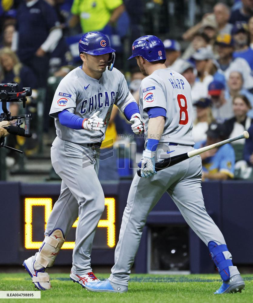 Baseball: Division Series between Cubs and Brewers