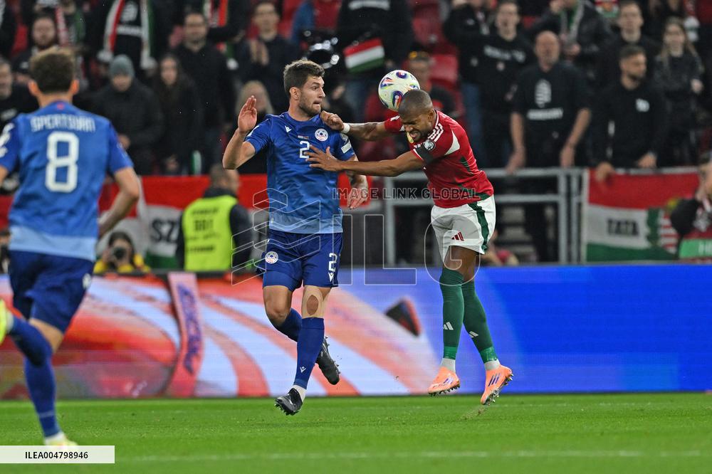 CALCIO - FIFA Mondiali - Qualifiers - Hungary vs Armenia