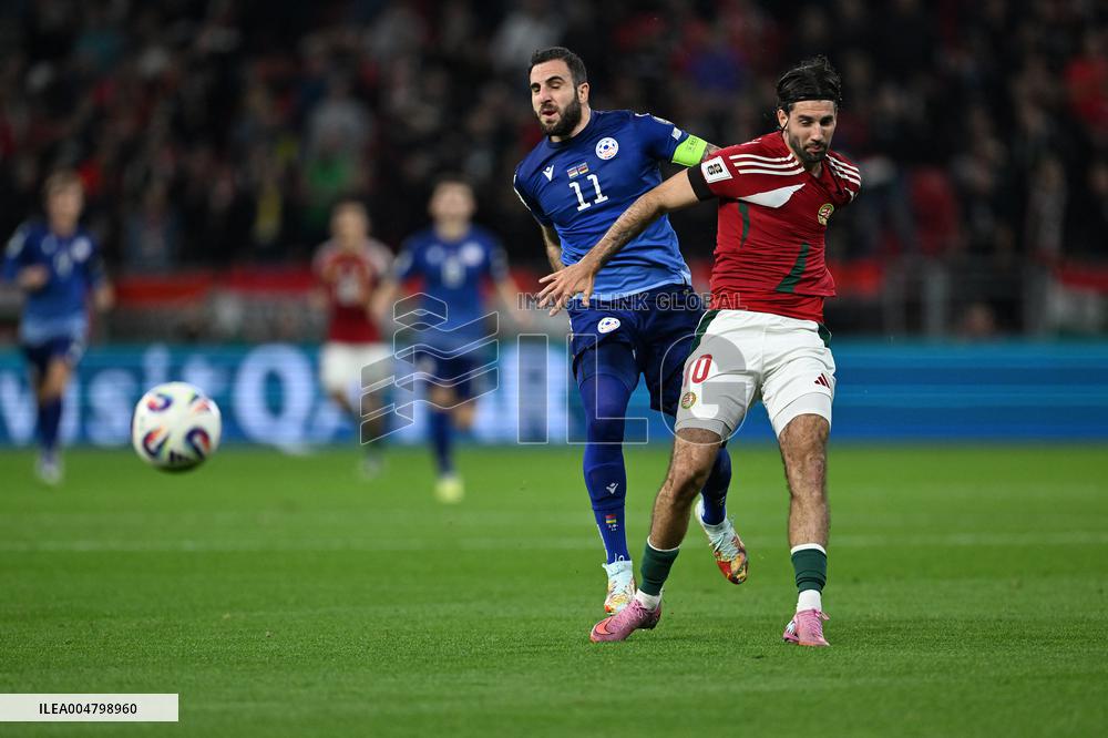 CALCIO - FIFA Mondiali - Qualifiers - Hungary vs Armenia