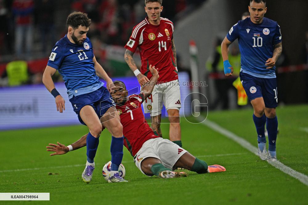 CALCIO - FIFA Mondiali - Qualifiers - Hungary vs Armenia