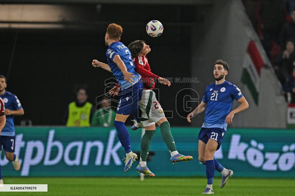 CALCIO - FIFA Mondiali - Qualifiers - Hungary vs Armenia