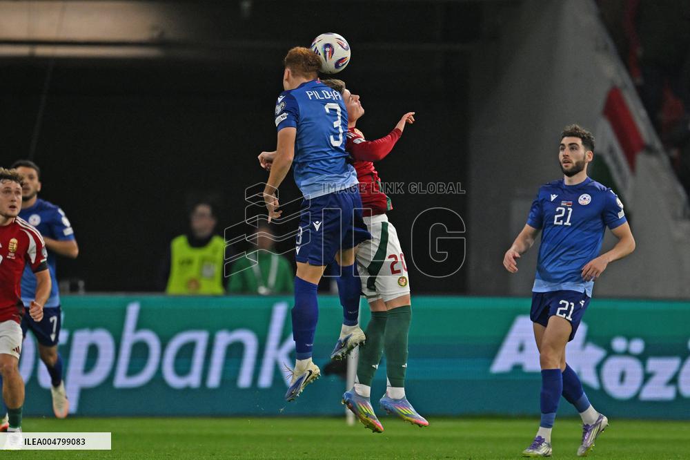 CALCIO - FIFA Mondiali - Qualifiers - Hungary vs Armenia