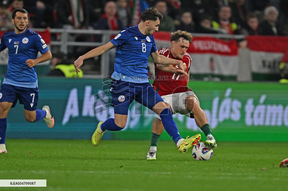 CALCIO - FIFA Mondiali - Qualifiers - Hungary vs Armenia