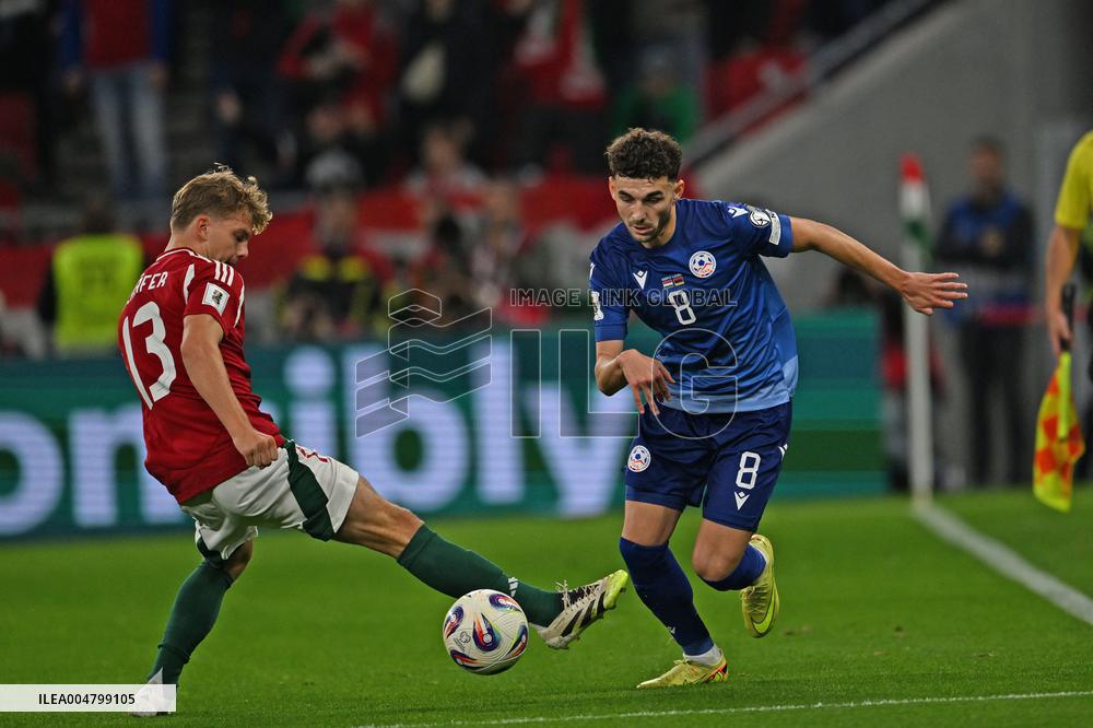 CALCIO - FIFA Mondiali - Qualifiers - Hungary vs Armenia